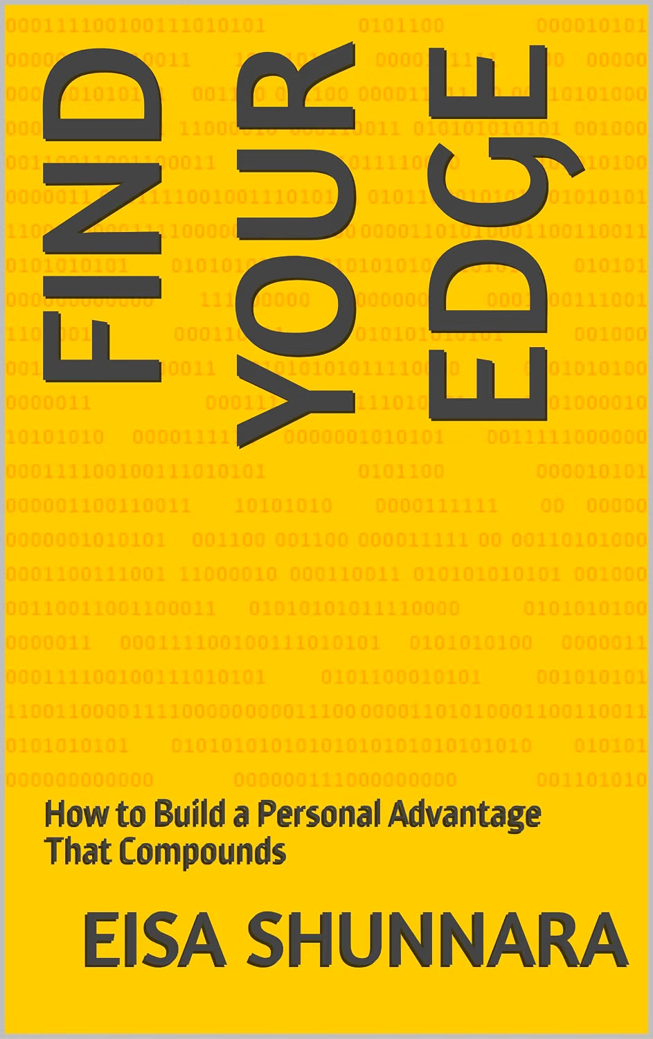 Eisa Shunnara's book — matte black cover reading Ideas Are Easy